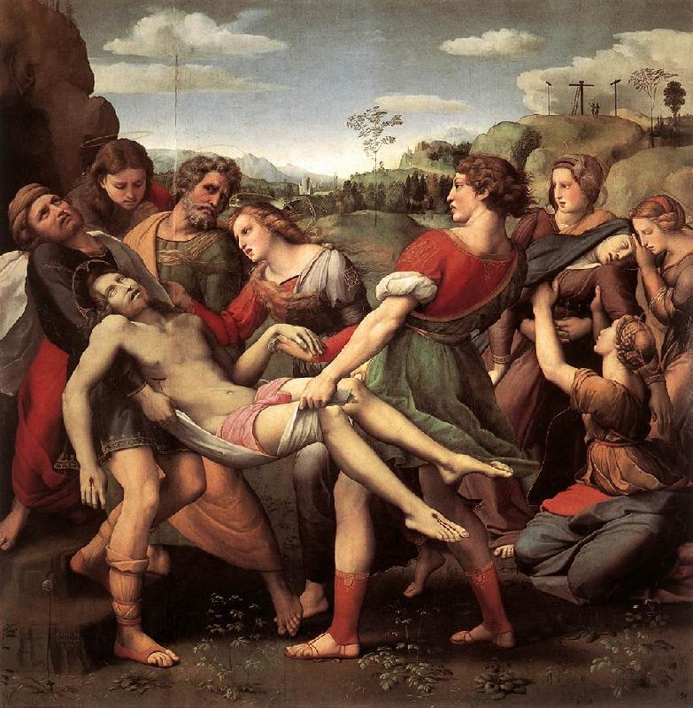 RAFFAELLO Sanzio The Entombment sys oil painting picture